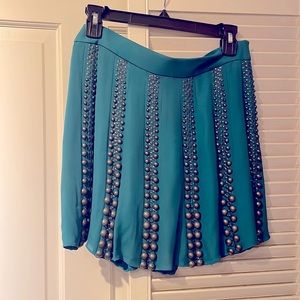 Tibi New York mini-skirt with hardware. Size 8. Worn once.